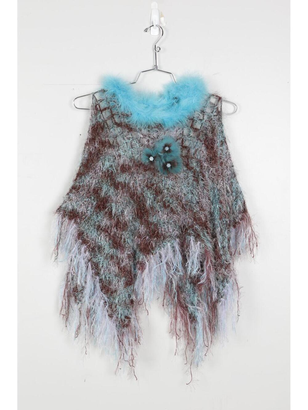 00's Knit Poncho